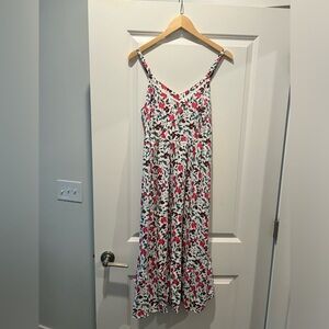Midi floral dress
